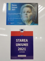 Vizionarea și dezbaterea discursului despre starea Uniunii, la EUROPE DIRECT Nord-Est 1